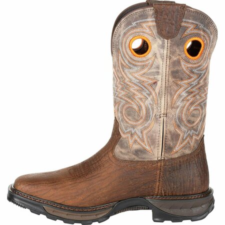 Durango Maverick XP Western Work Boot, BAY BROWN/STEEL CUT OAT, M, Size 11.5 DDB0242